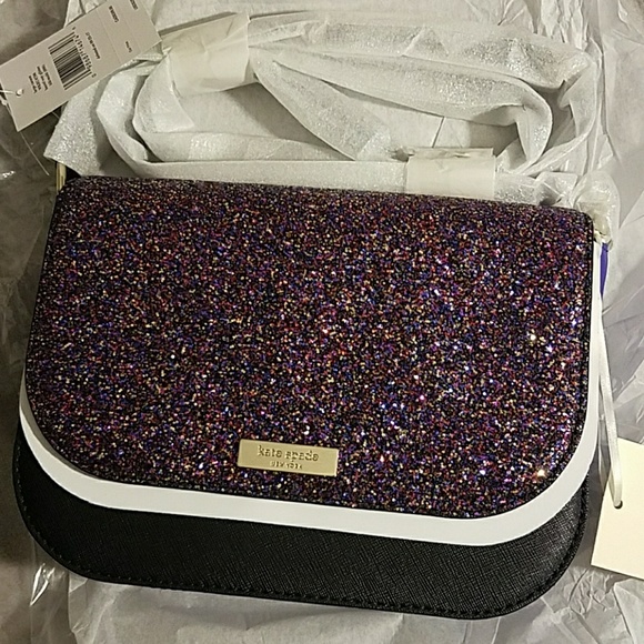 kate spade Handbags - Kate Spade glitter large carsen